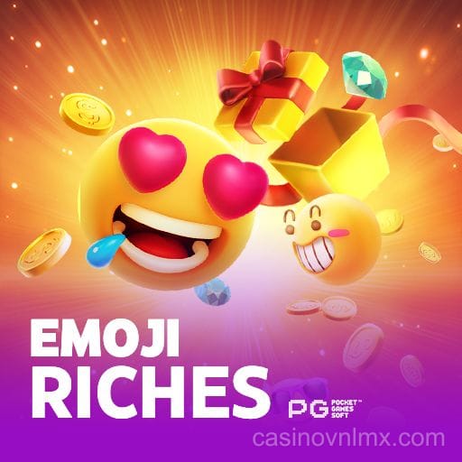Imagen del juego Emoji Riches en vnl mx casino